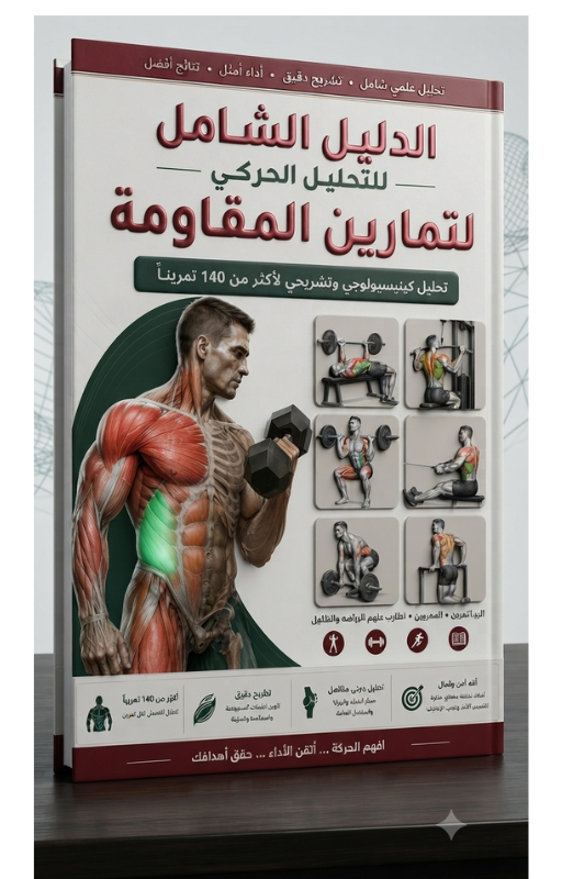 غلاف الدليل الشامل للتحليل الحركي لتمارين المقاومة